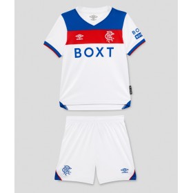 Baby Fußballbekleidung Rangers Auswärtstrikot 2025-26 Kurzarm (+ kurze hosen)
